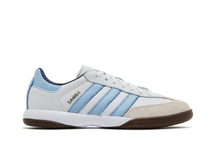 Adidas Samba Millenium 'White Clear Sky' — Cloud White/Clear Sky/Gum