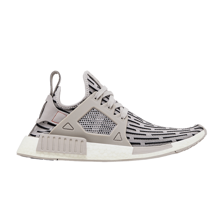 Adidas Wmns NMD_XR1 Primeknit 'Clear Granite' — Clear Granite/Clear Granite/Core Red