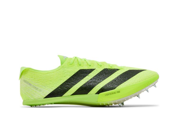 adidas Adizero Prime SP 3 Strung 'Lucid Lemon Black' — Lucid Lemon/Core Black/Halo Silver