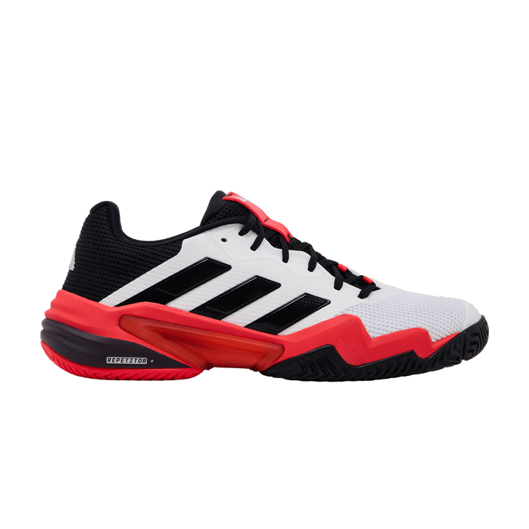 adidas Barricade 13 'White Black Lucid Red' — Cloud White/Core Black/Lucid Red