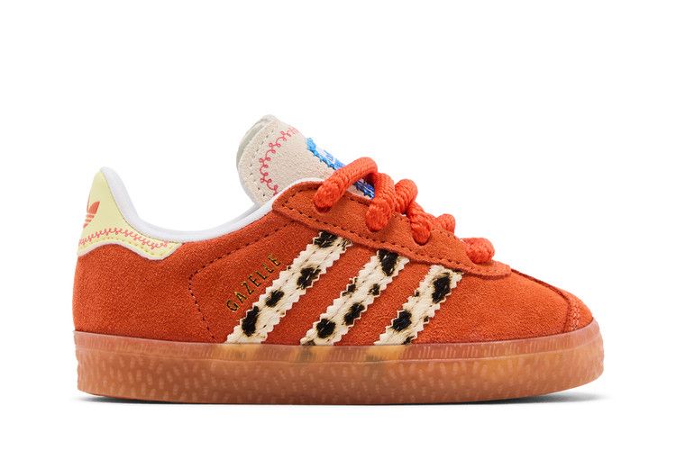 Toy Story x adidas Gazelle Comfort Closure EL I 'Jessie' — Orange/Cloud White/Gum