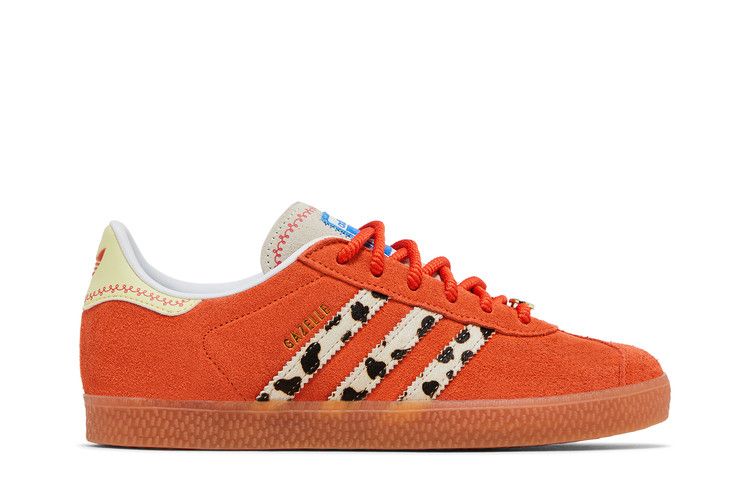 Toy Story x adidas Gazelle J 'Jessie' — Orange/Cloud White/Gum