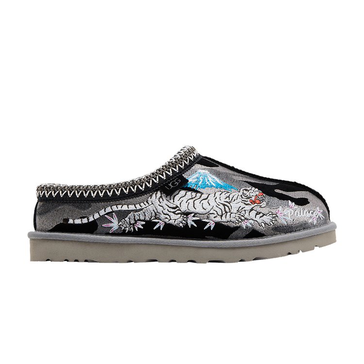 Palace x UGG Tasman Slipper 'Black Camo' — Black