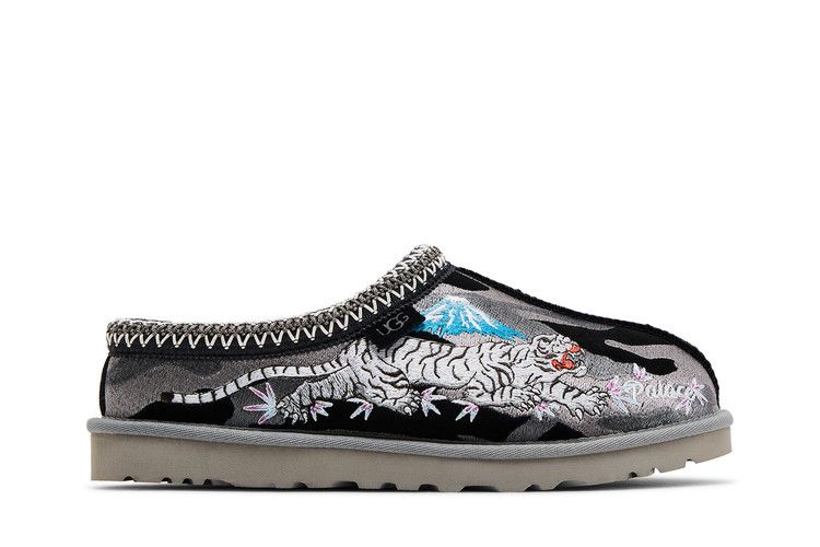 Palace x UGG Tasman Slipper 'Black Camo' — Black