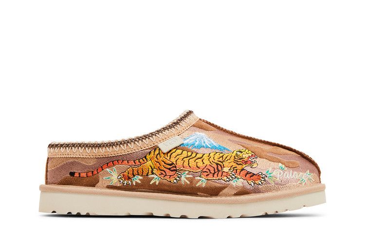 Palace x UGG Tasman Slipper 'Chestnut Camo' — Chestnut