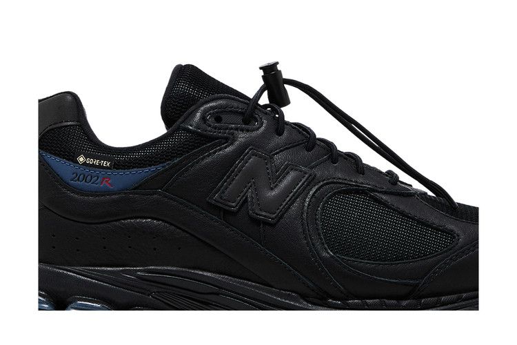 JJJJound x New Balance 2002R GORE-TEX 'Black' — Black/Vintage Indigo
