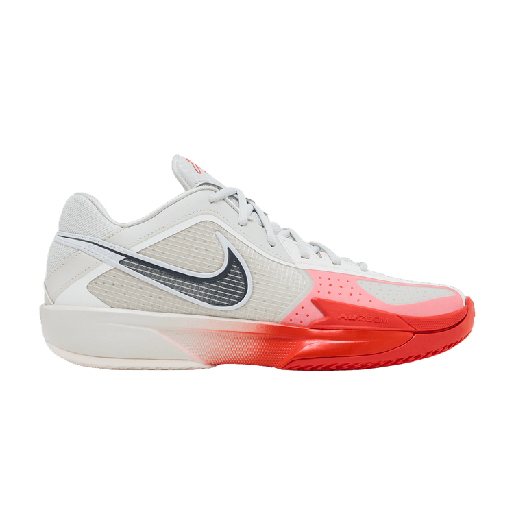 Nike Air Zoom GT Cut Cross EP 'Light Grey Bright Crimson' — Light Grey/Bright Crimson