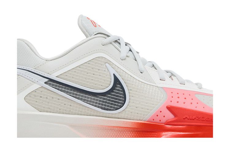 Nike Air Zoom GT Cut Cross EP 'Light Grey Bright Crimson' — Light Grey/Bright Crimson