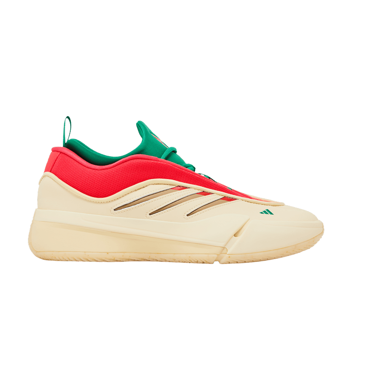 adidas Dame 9 'Egg Nog' — Pale Vanilla/Lucid Green