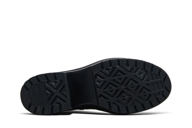 Converse Wmns Chuck 70 De Luxe Heel XX Platform High 'Triple Black Patent' — Black/Black/Black