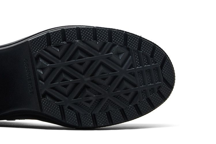 Converse Wmns Chuck 70 De Luxe Heel XX Platform High 'Triple Black Patent' — Black/Black/Black
