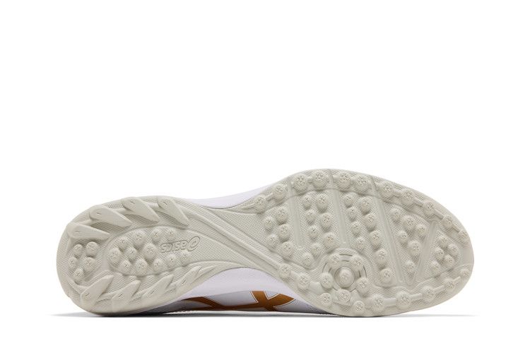 ASICS DS Light Club TF Wide 'White Pure Gold' — White/Pure Gold