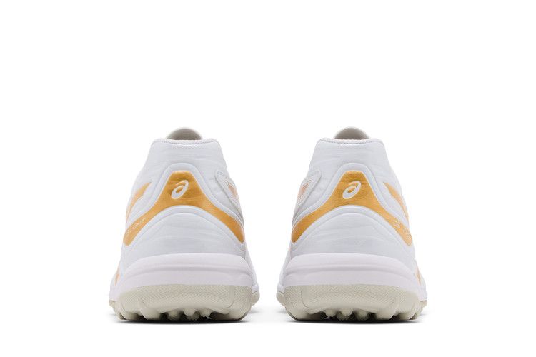 ASICS DS Light Club TF Wide 'White Pure Gold' — White/Pure Gold