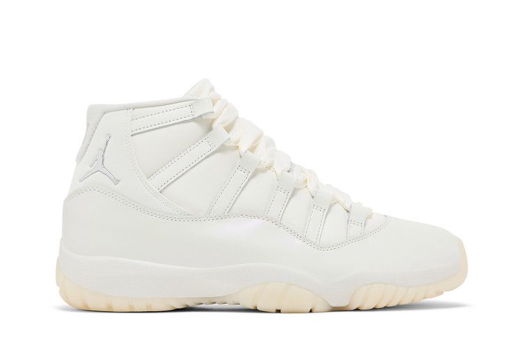 Wmns Air Jordan 11 Retro 'Pearl / Grand Finale' — Sail/Pearl Grey/White/Metallic Silver