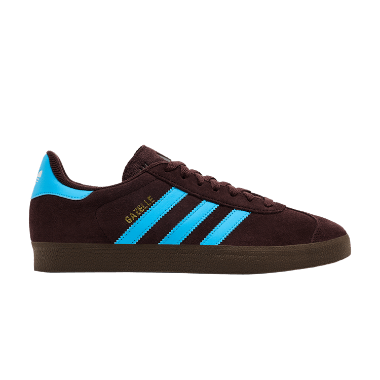 Adidas Gazelle 'Shadow Brown Sky Rush' — Shadow Brown/Sky Rush/Cloud White