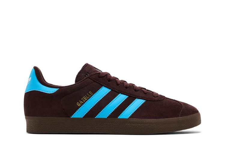 Adidas Gazelle 'Shadow Brown Sky Rush' — Shadow Brown/Sky Rush/Cloud White