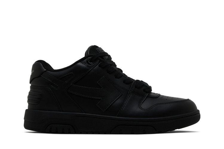Off-White Out of Office Low 'Triple Black' — Black