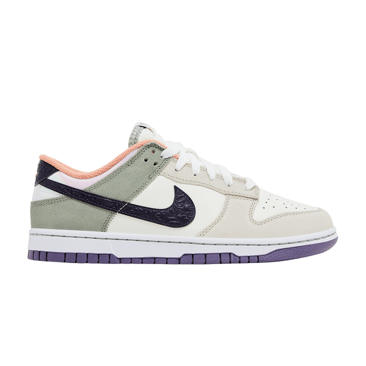 Nike Dunk Low SE 'NOLA' — Sail/Gridiron/Light Bone/Jade Horizon/Apricot Agate/Daybreak