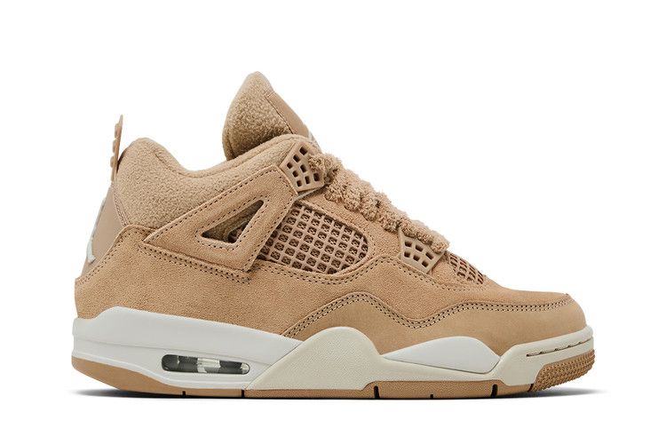 Wmns Air Jordan 4 Retro 'Cozy Girl' — Hemp/Light Orewood Brown