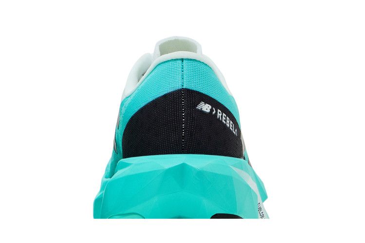 New Balance Wmns FuelCell Rebel v4 Wide 'Cyber Jade' — Cyber Jade/Black/White