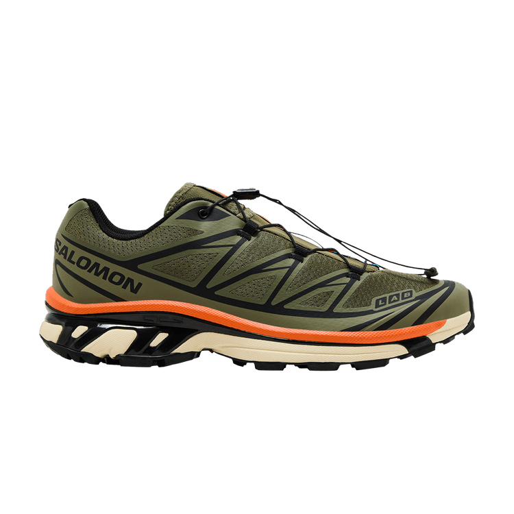 Salomon XT-6 'Deep Lichen Green Marmalade' — Deep Lichen Green/Black/Marmalade