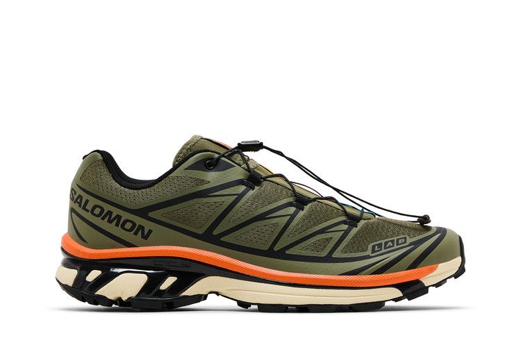 Salomon XT-6 'Deep Lichen Green Marmalade' — Deep Lichen Green/Black/Marmalade