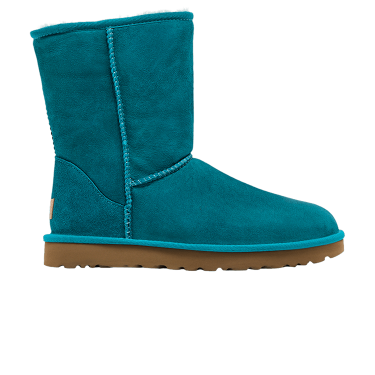 UGG Wmns Classic Short II 'Aquatic Blue' — Aquatic Blue