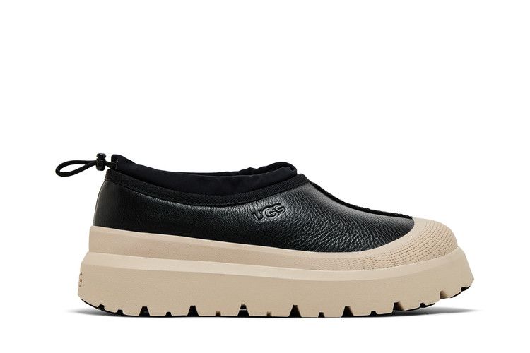 UGG Tasman Weather Hybrid Slipper 'Black Birch' — Black/Birch