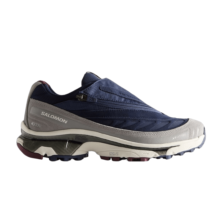 Kith x Salomon XT-Voyager 'Kithmas Collection' — Maritime Blue/Alloy/Tawny Port