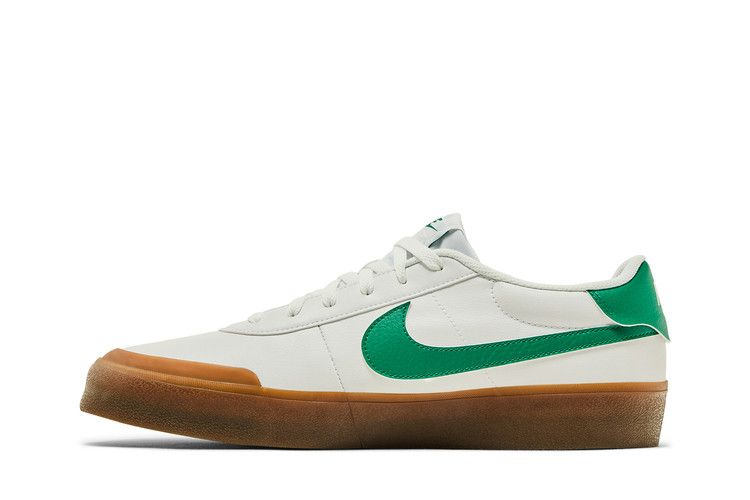 Nike Court Shot 'White Malachite Gum' — White/Gum Medium Brown/Malachite