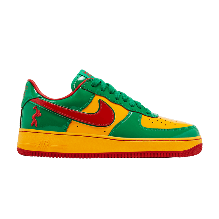 Lil Yachty x Nike Air Force 1 Low 'Concrete Boys - Lucky Green' — Lucky Green/Mystic Red/University Gold
