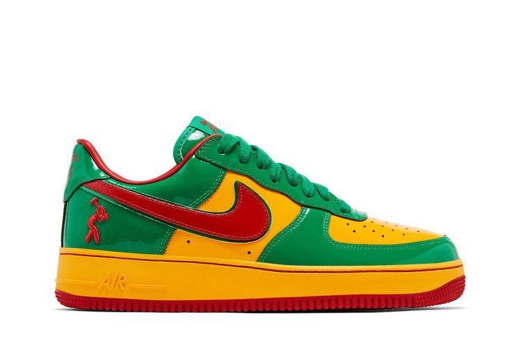 Lil Yachty x Nike Air Force 1 Low 'Concrete Boys - Lucky Green' — Lucky Green/Mystic Red/University Gold (2)