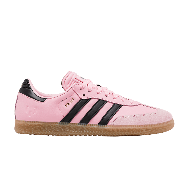 Lionel Messi x adidas Samba 'Inter Miami CF - Debossed Home Kit' — Light Pink/Core Black/Gum