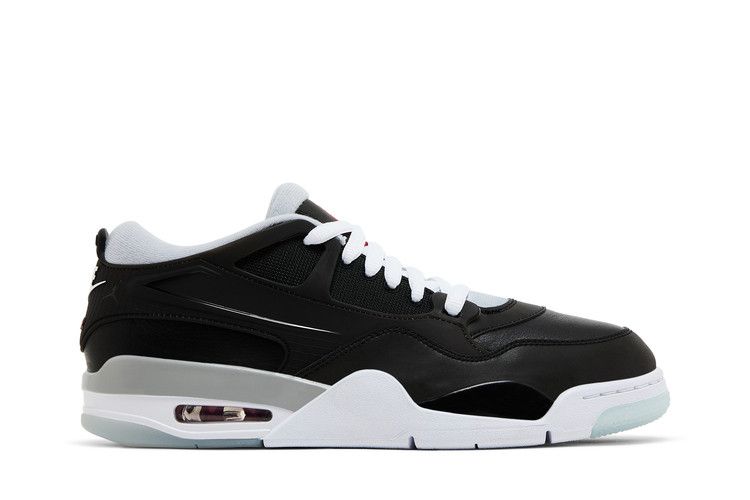 Air Jordan 4 RM 'Black Metallic' — Black/Fire Red/Wolf Grey/White
