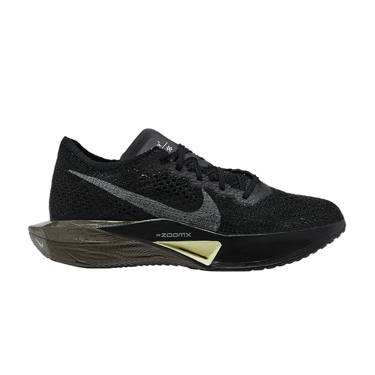 Nike ZoomX VaporFly Next% 3 'Black Olive Aura' — Black/Olive Aura/Metallic Medium Ash