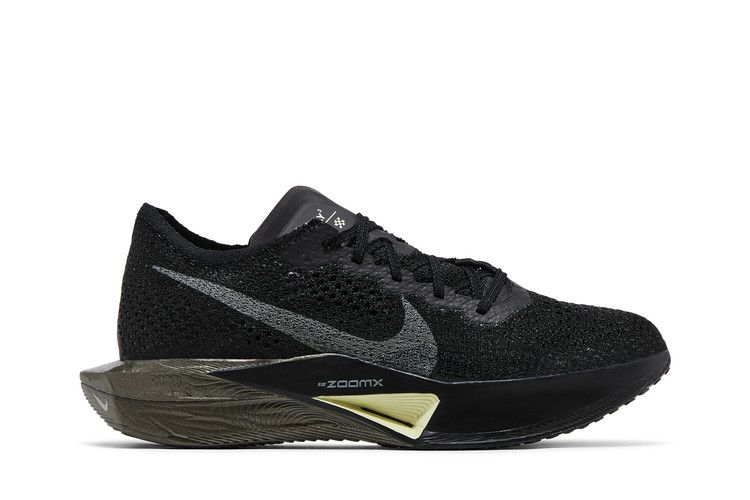 Nike ZoomX VaporFly Next% 3 'Black Olive Aura' — Black/Olive Aura/Metallic Medium Ash (2)
