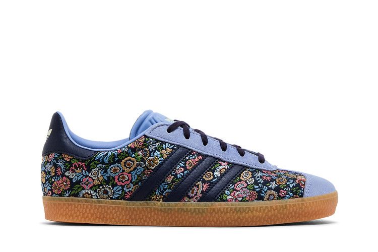 Liberty London x adidas Gazelle J 'Floral Embroidery' — Supplier Colour/Supplier Colour/Gum