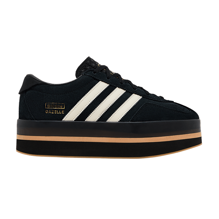 adidas Wmns Gazelle Stack 'Black Cream Gum' — Core Black/Cream White/Gum
