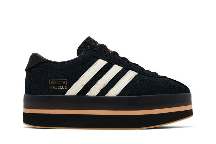 adidas Wmns Gazelle Stack 'Black Cream Gum' — Core Black/Cream White/Gum