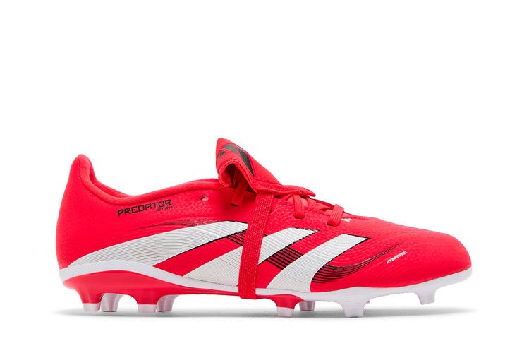 adidas Predator League Foldover Tongue FG K 'Pure Victory Pack' — Lucid Red/Cloud White/Core Black