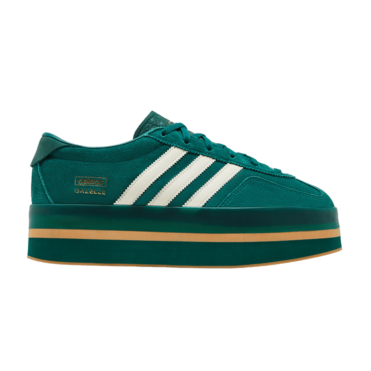adidas Wmns Gazelle Stack 'Green Cream Gum' — Collegiate Green/Gum/Cream White