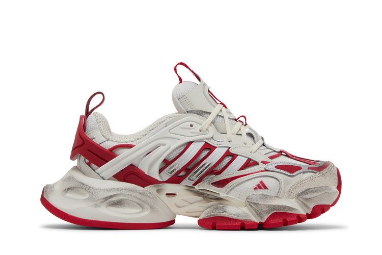 adidas Vento XLG Deluxe 'White Red' — White/Red
