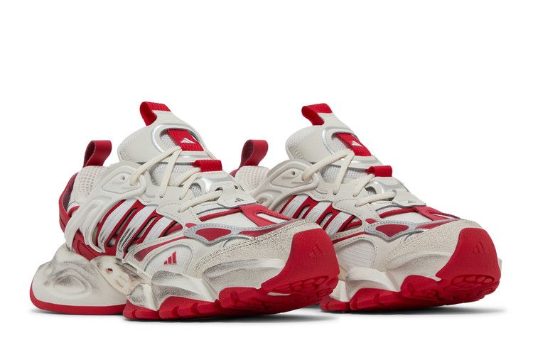 adidas Vento XLG Deluxe 'White Red' — White/Red