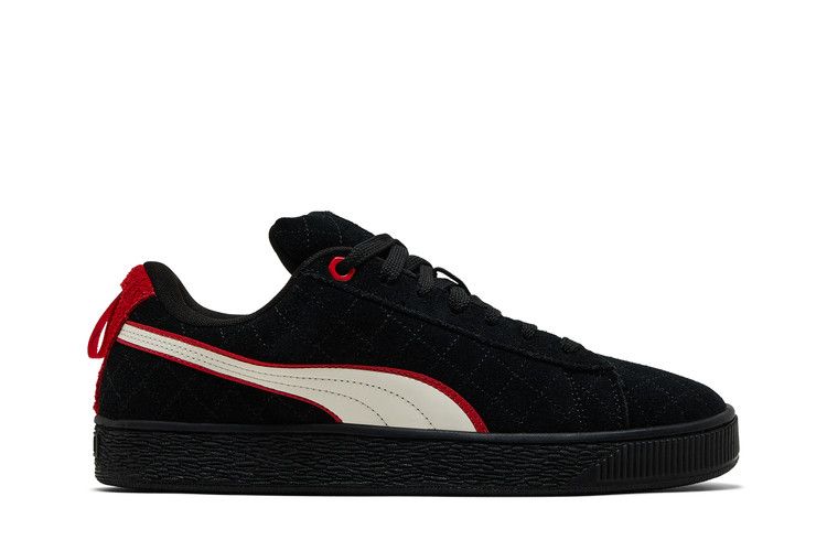 Scuderia Ferrari x Puma Suede XL 'Hero - Black Warm White' — Black/Warm White