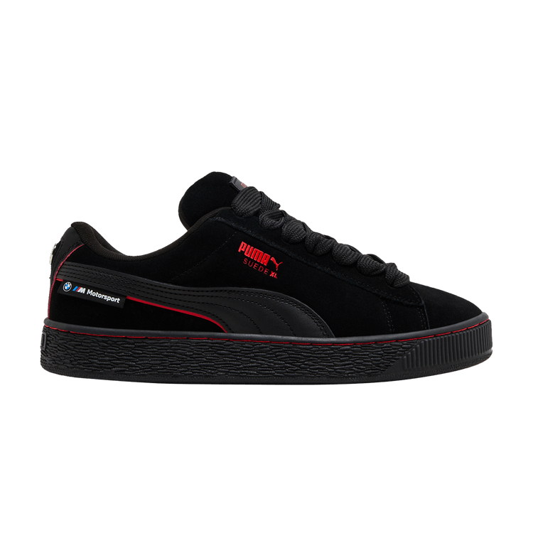 BMW M Motorsport x Puma Suede XL 'Black Pop Red' — Black/Pop Red