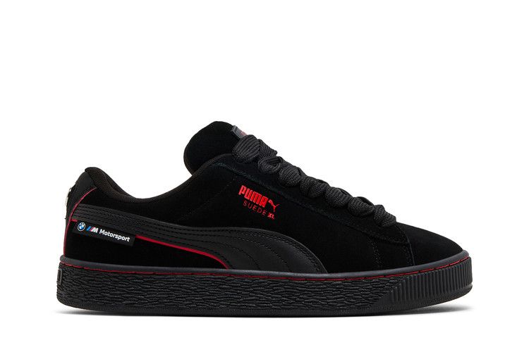 BMW M Motorsport x Puma Suede XL 'Black Pop Red' — Black/Pop Red
