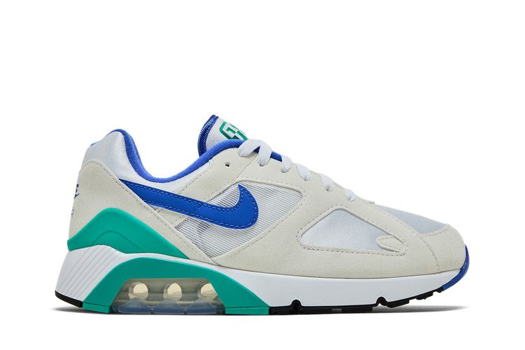 Nike Air Max 180 'Bluebird' — White/Medium Blue/Clear Jade/Black (2)