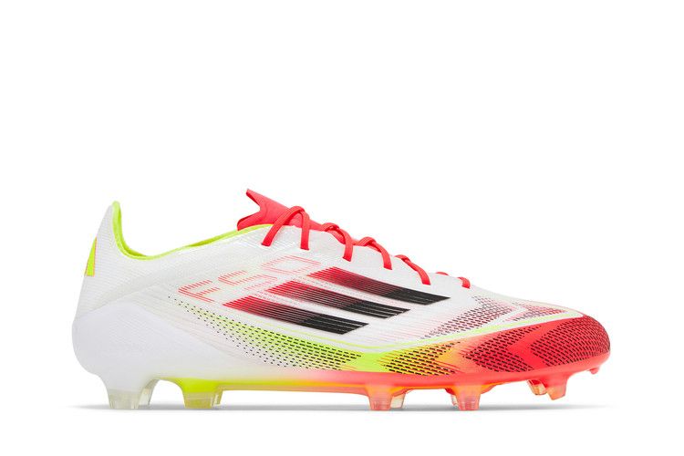 adidas Adizero F50 Elite FG 'Pure Victory Pack' — Cloud White/Core Black/Solar Yellow