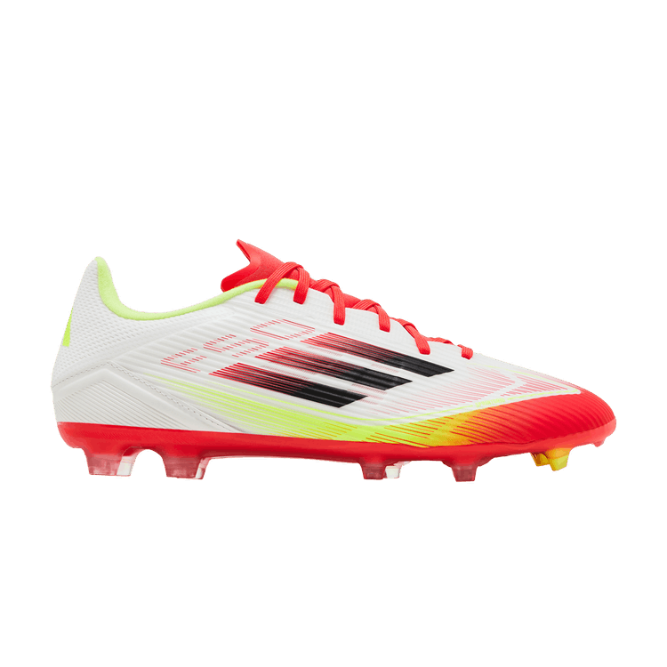 adidas Adizero F50 League FG MG 'Pure Victory Pack' — Cloud White/Core Black/Solar Yellow