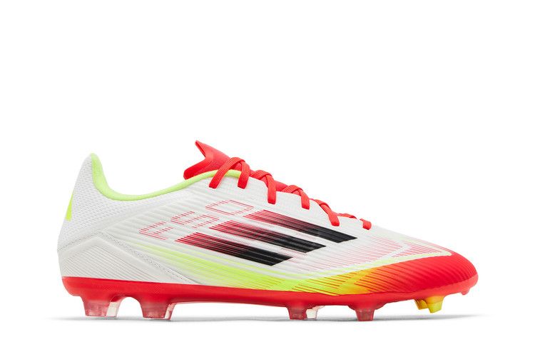 adidas Adizero F50 League FG MG 'Pure Victory Pack' — Cloud White/Core Black/Solar Yellow